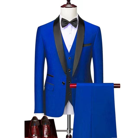 Traje de Tres Piezas para Hombre - Conjunto Elegante para Novio y Eventos Formales