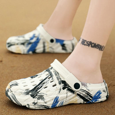 Sandalias Baotou Perforadas para Playa - Hombre y Mujer - Image 5