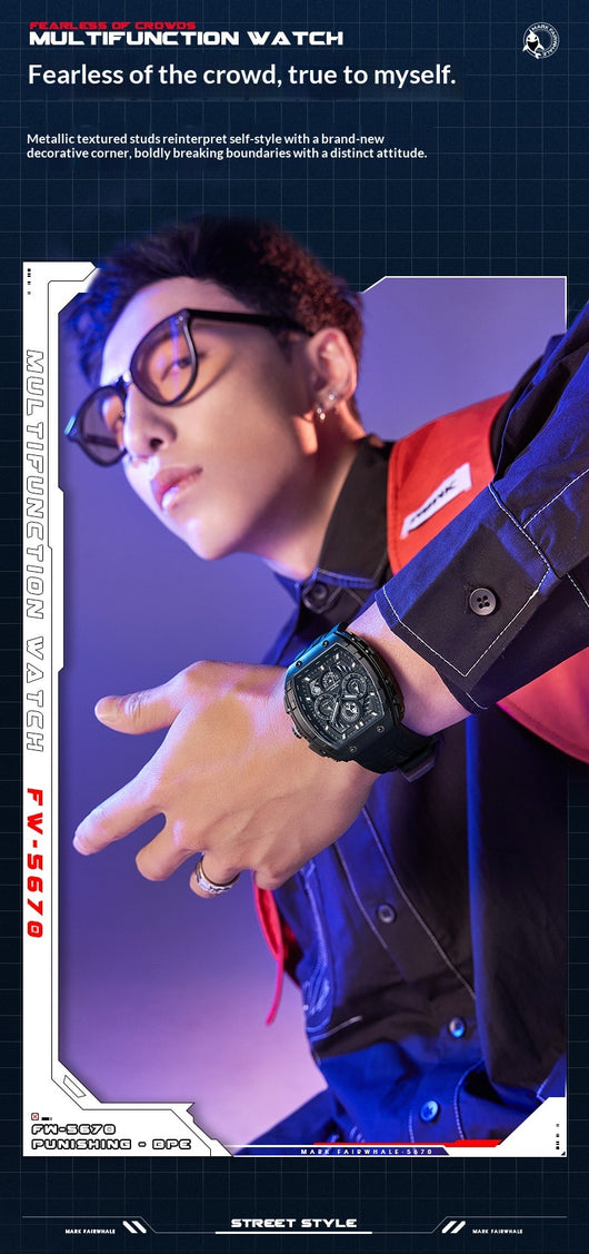 Reloj Multifunción Mark Fairwhale para Hombre - Image 16
