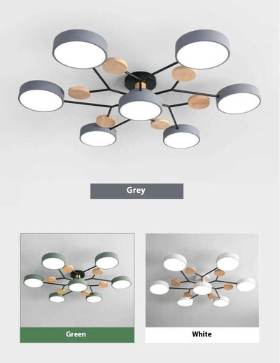 Lámpara de Techo Moderna Minimalista para Sala de Estar - Image 30