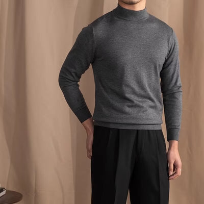 Suéter Cuello Alto Slim Fit Diario - Prenda Base Térmica Versátil - Image 3