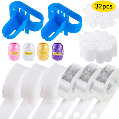 Kit Completo de Clips y Accesorios para Decoración de Globos