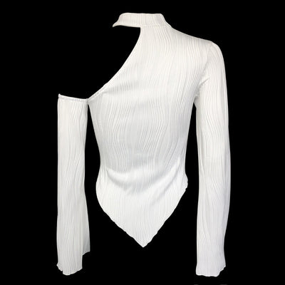 Playera Cuello Halter Manga Larga Estilo Urbano Spicy Girl - Image 8