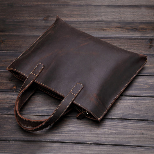 Maletín Ejecutivo Cuero Crazy Horse - Bolso Mensajero Premium en Cuero Genuino - Image 7