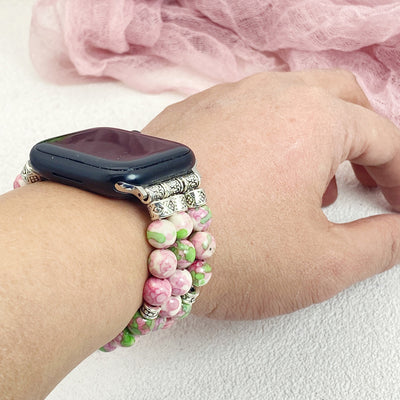 Pulsera de Reloj con Cuentas de Hilo - Image 3