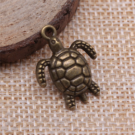 Pendiente Tortuga Marina de Joyería Artesanal Multicolor DIY - Image 10