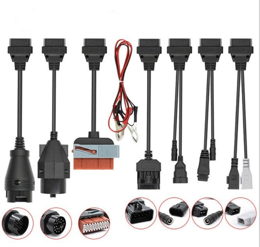 Kit de 8 Cables de Diagnóstico Automotriz para Escáner TCS - Image 10