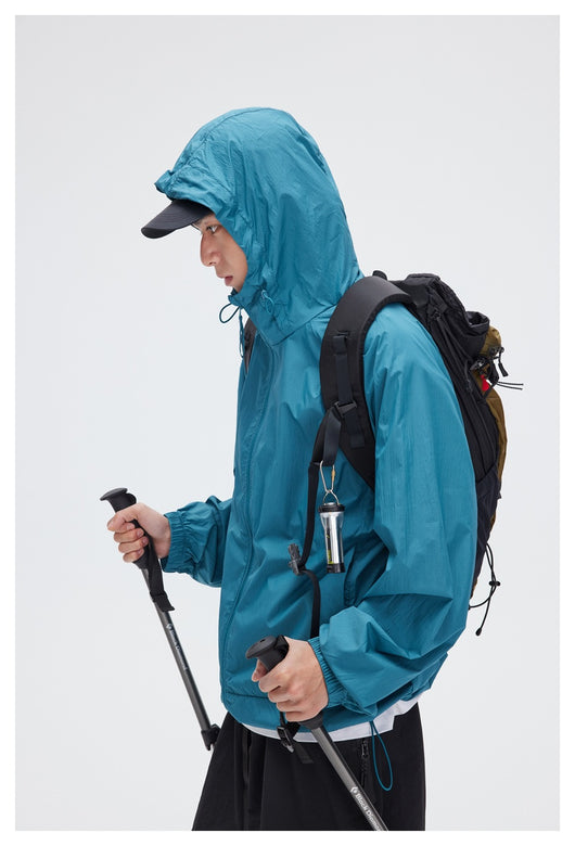 Chamarra Deportiva Ligera con Capucha para Hombre - Image 32