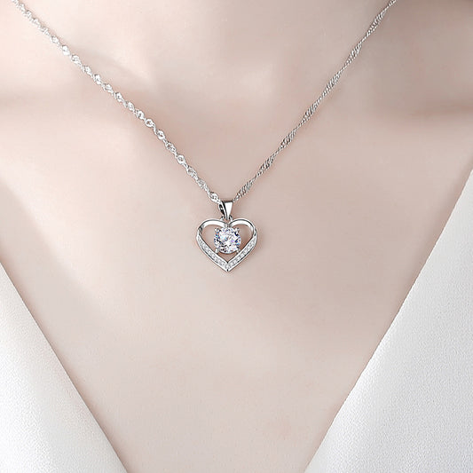 Collar Colgante de Amor Eterno para Niña - Diseño Elegante