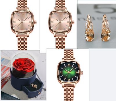 Reloj Deportivo para Mujer Impermeable con Correa de Acero Inoxidable - Image 9
