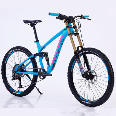 Bicicleta de Montaña con Suspensión Trasera de Aleación de Aluminio y Frenos Hidráulicos