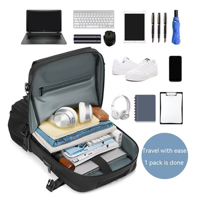 Mochila de Viaje de Gran Capacidad para Hombre con Compartimento para Laptop Impermeable - Image 3