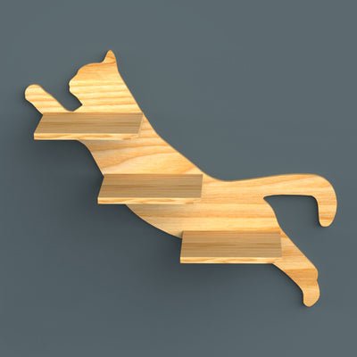 Árbol Rascador para Gatos con Nido Espacioso en Madera Sólida - Image 5