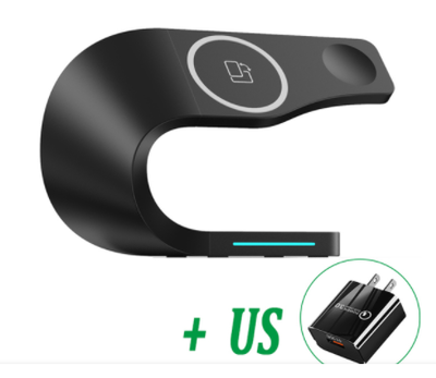 Estación de Carga Inalámbrica 3 en 1 para Smartphone, Reloj y Auriculares - Image 10