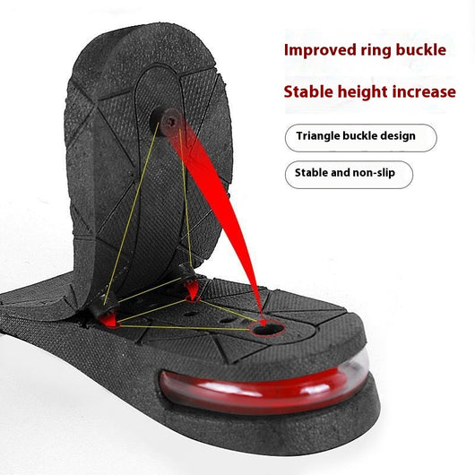 Plantillas Elevadoras de Altura Invisibles para Hombre y Mujer - Cómodas y Absorbentes