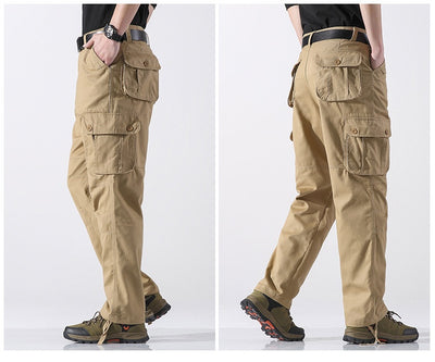 Pantalones Rectos para Hombre con Bolsillos Tridimensionales - Línea Outdoor Primavera - Image 13