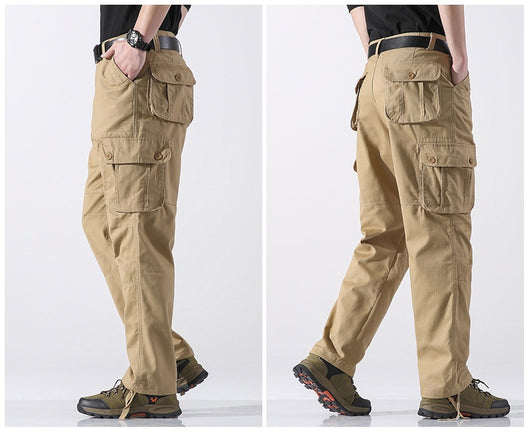 Pantalones Rectos para Hombre con Bolsillos Tridimensionales - Línea Outdoor Primavera - Image 13