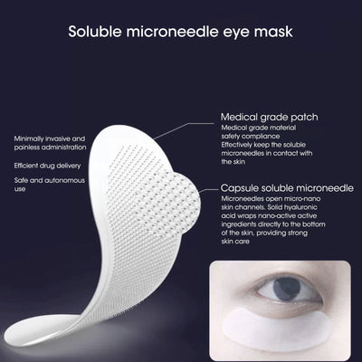 Parches Contorno de Ojos con Ácido Hialurónico - Máscara Gel Antimanchas - Image 11