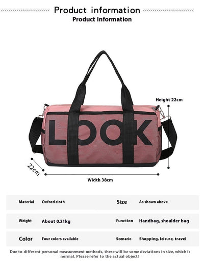 Bolsa Deportiva Separadora Seco-Húmedo para Yoga y Viajes - Image 10