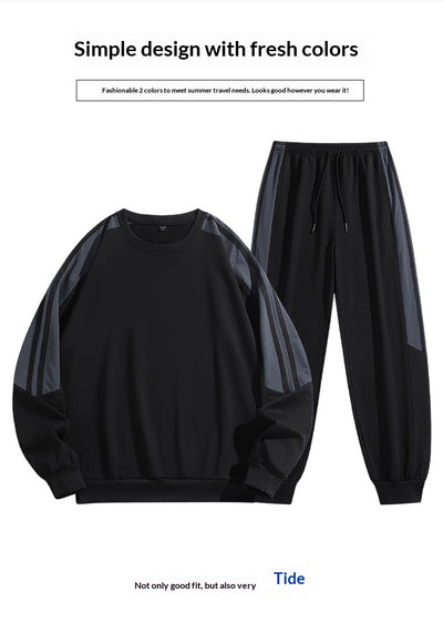 Traje Casual de Cuello Redondo para Hombre - Image 10