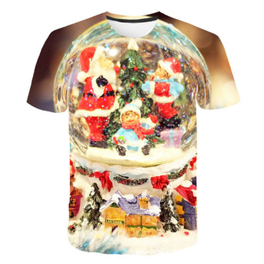 Playera Infantil con Estampado 3D de Papá Noel - Image 9