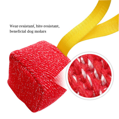 Juguete Masticable para Perros con Cáñamo - Almohada Interactiva para Entrenamiento - Image 8