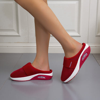 Pantuflas Baotou de Malla Ligera con Cuña - Tallas Grandes - Image 12