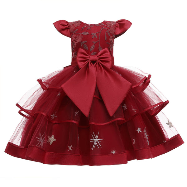 Falda de Desempeño Infantil con Mariposa Grande