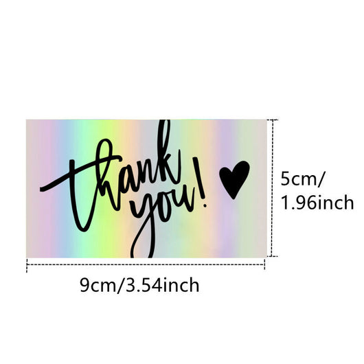 Pack 50 Tarjetas de Felicitación Holográficas Láser para Regalos - Image 18