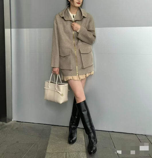 Bolso de Cuero Genuino con Asa Simple para Mujer - Image 18