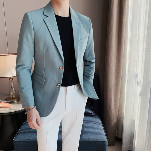 Traje Casual Sofisticado para Hombre de Dos Botones