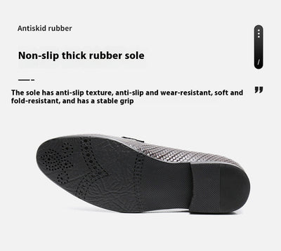 Zapatos de Cuero Ejecutivos Bajos Transpirables para Hombre - Image 10
