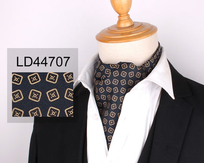 Pañuelo de Seda para Hombre con Estampado Floral - Image 9