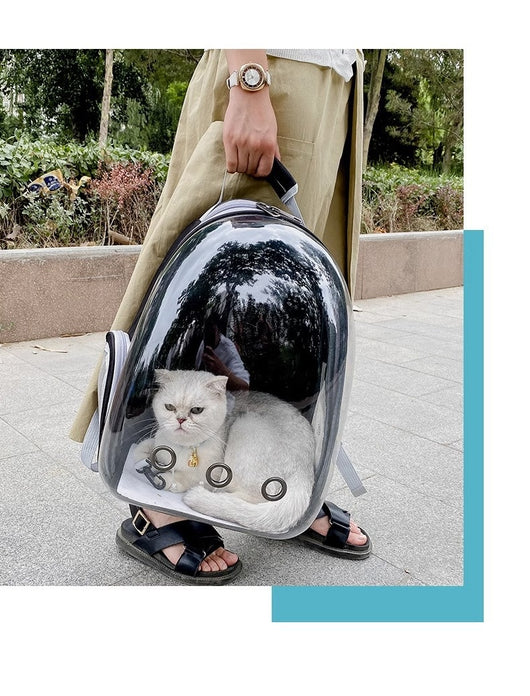 Mochila Transparente para Gatos con Cúpula Panorámica y Gran Capacidad - Image 22
