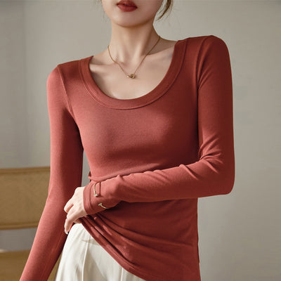 Camiseta Larga Holgada de Algodón para Mujer - Efecto Adelgazante - Image 6