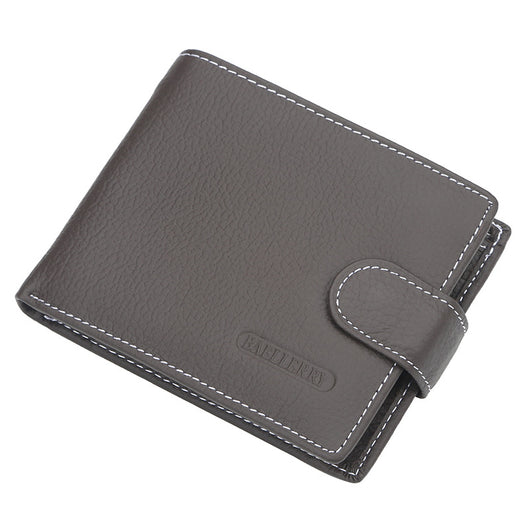 Billetera Corta Retro con Hebilla Multifuncional para Hombre - Image 7