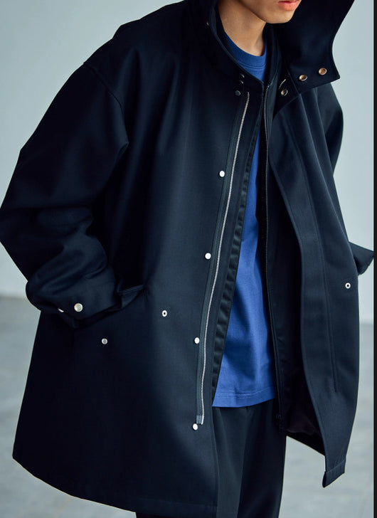 Chaqueta Impermeable con Capucha Estilo Fishtail para Hombre - Image 6
