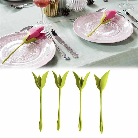 Organizador de Servilletas con Diseño Origami Floral - Image 18