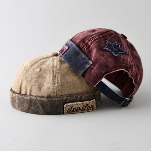 Gorra Vintage Lavada Estilo Landlord Primavera Verano