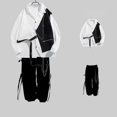 Chaleco Camisa Manga Larga para Hombre - Image 6