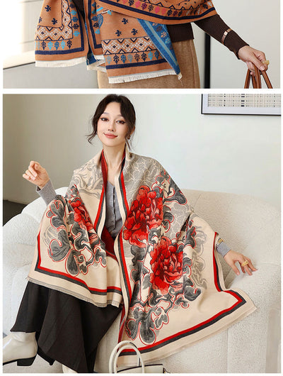 Chal Versátil de Oficina Estilo Coreano para Otoño e Invierno - Image 47