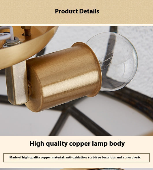 Lámpara de Techo Cobre para Dormitorio, Pasillo y Balcón - Image 20
