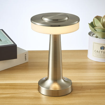 Lámpara de Mesa Multifunción con Cargador para Hotel y Comedor - Image 5