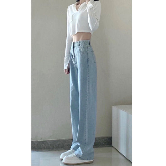 Pantalones Largos de Verano Estilo Retro con Caída Relajada - Image 4