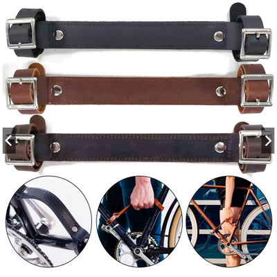 Correas de Manillar de Cuero Genuino para Bicicleta de Montaña - Image 9