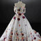 Vestido de Fiesta Floral Elegante con Detalles en Yarn