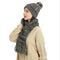 Set Invernal 3 Piezas: Gorro, Bufanda y Guantes Táctiles Aislantes
