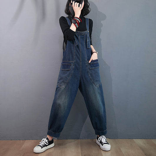 Jumpsuit Holgado de Moda Talla Grande - Casual y Trendy - Image 9
