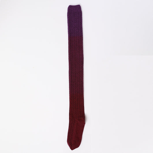 Calcetines Largos Tie-Dye Tejidos hasta la Rodilla para Mujer - Image 7