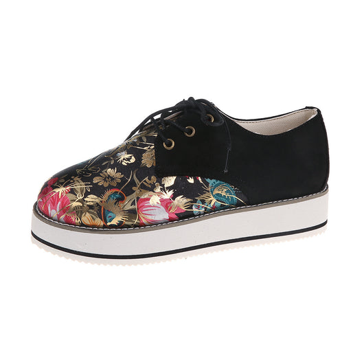 Zapatos de Mujer Estilo Clan con Punta Redonda en Cuero Sintético PU - Image 16